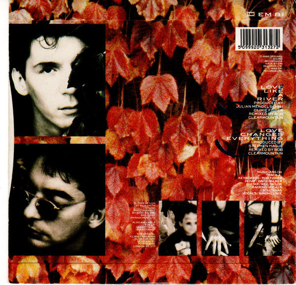 Climie Fisher : Love Like A River (7", Sil)