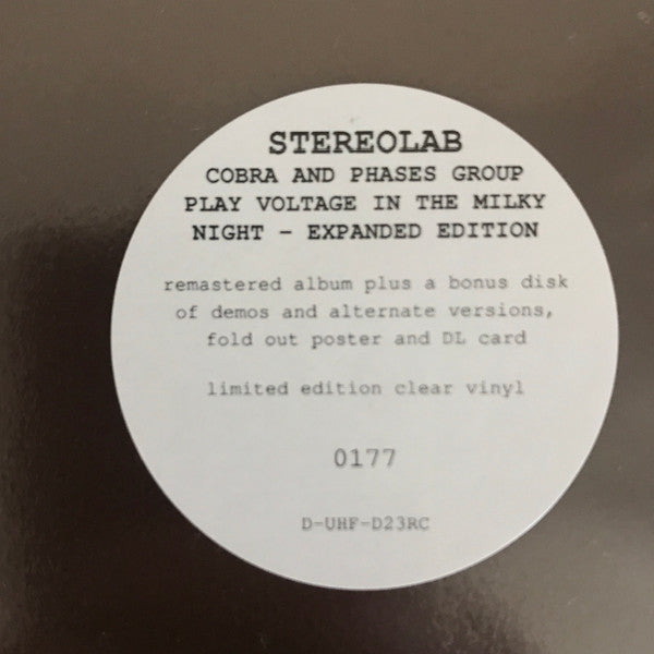 Stereolab : Cobra And Phases Group Play Voltage In The Milky Night (2xLP, Album, RE, RM + LP + Ltd, Num, Cle)