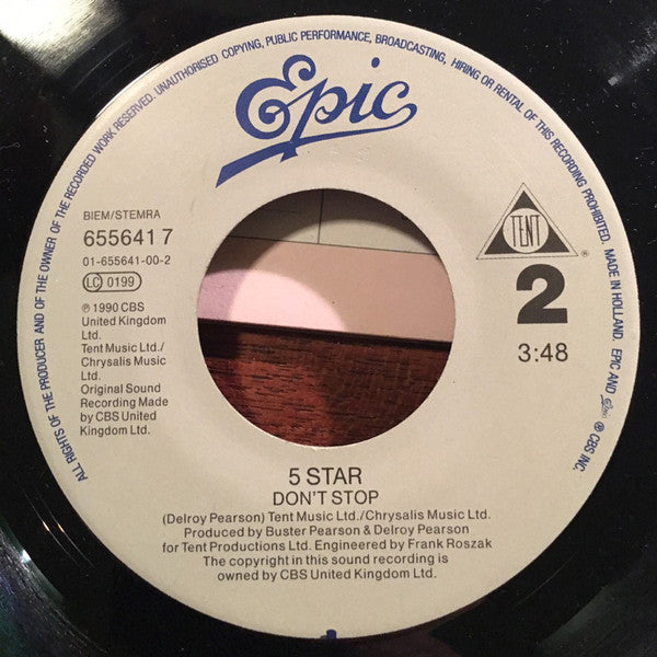 Five Star : Treat Me Like A Lady (7", Single)