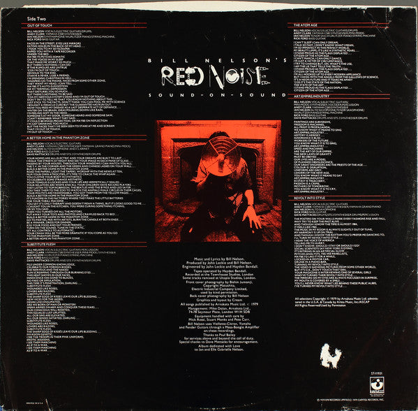 Bill Nelson's Red Noise* : Sound On Sound (LP, Album, Win)