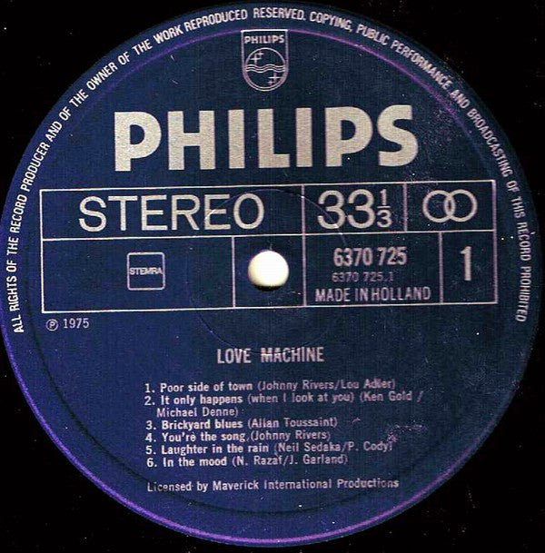 The Love Machine : Love Machine (LP, Album)