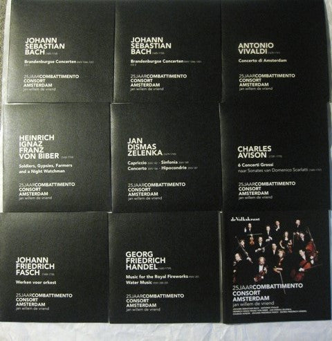 Combattimento Consort Amsterdam, Jan Willem de Vriend : 25JAAR Combattimento Consort Amsterdam (8xCD, Album + Box)