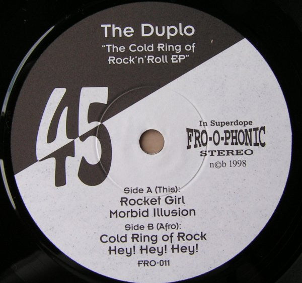 The Duplo! : The Cold Ring Of Rock'n'Roll EP (7", EP)