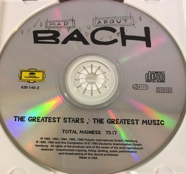 Johann Sebastian Bach : Mad About Bach (CD, Comp)