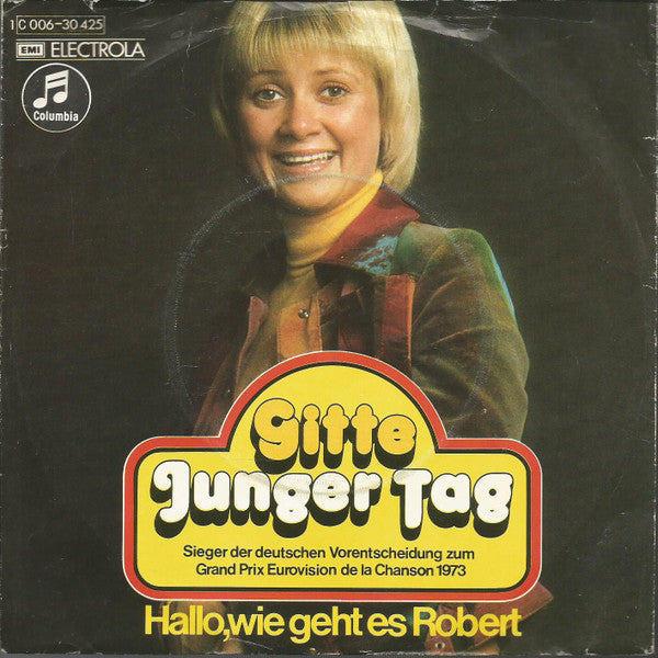 Gitte* : Junger Tag (7", Single)
