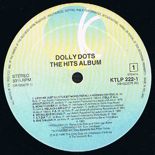 Dolly Dots : The Hits Album (LP, Comp)