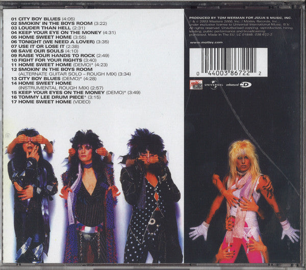 Mötley Crüe : Theatre Of Pain (CD, Album, Enh, RE, RM, RP)