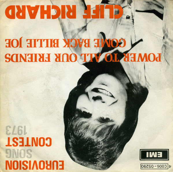 Cliff Richard : Power To All Our Friends (7", Single)