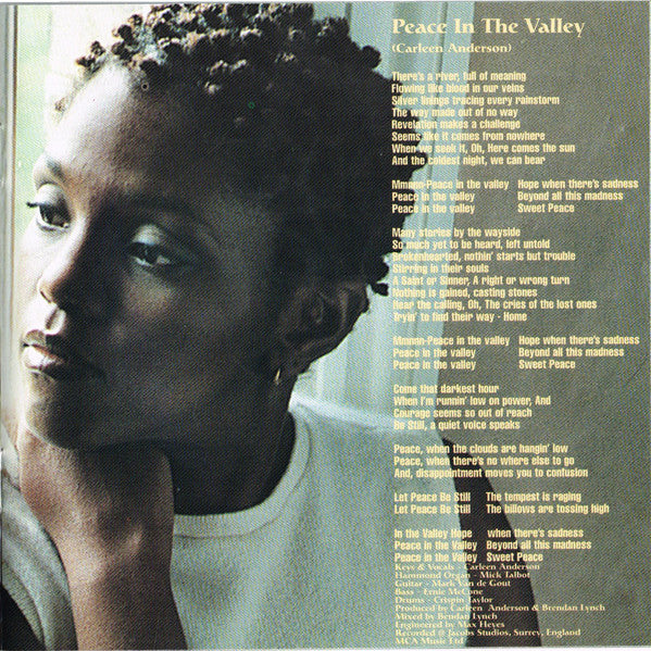 Carleen Anderson : Blessed Burden (CD, Album)