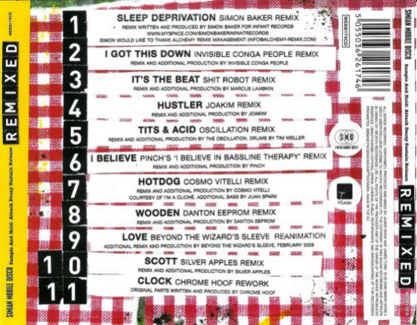 Simian Mobile Disco : Sample And Hold: Attack Decay Sustain Release (Remixed) (CD, Album)