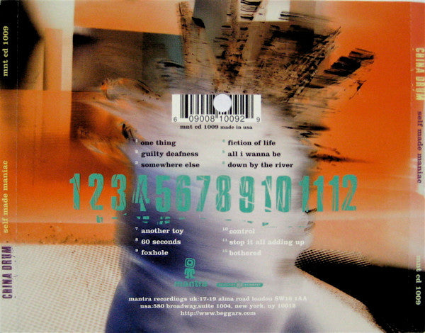 China Drum : Self Made Maniac (CD, Album)