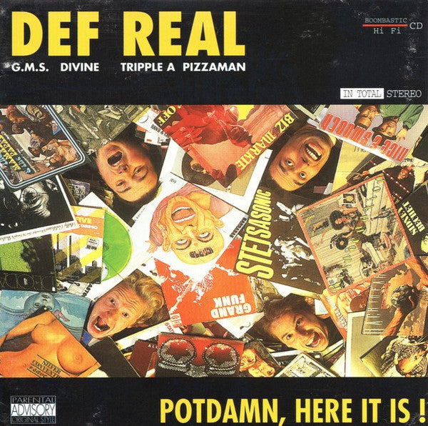 Def Real : Potdamn, Here It Is! (CD, Album)