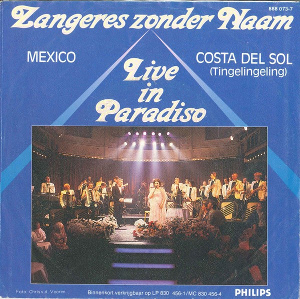 Zangeres Zonder Naam : Mexico / Costa Del Sol (Tingelingeling) (7", Single)