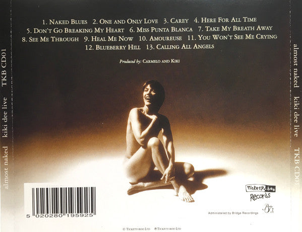 Kiki Dee : Almost Naked  Kiki Dee Live  (CD, Album)