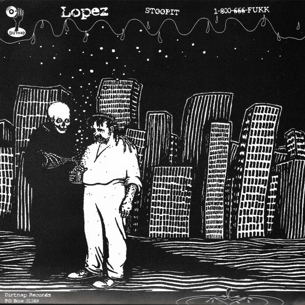 Fireballs Of Freedom / Lopez (9) : I Got A Line On You / Stoopit / 1-800-666-FUKK (7", Ltd, Pin)