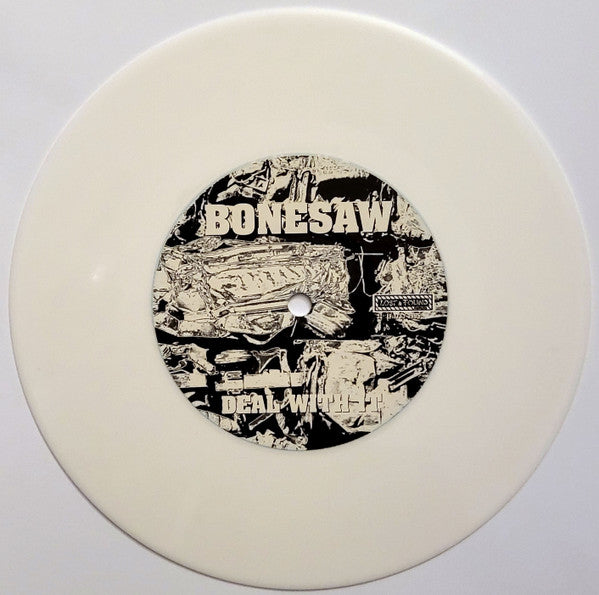 Bonesaw / No Escape : Bonesaw / No Escape (7", EP, Smplr, Whi)