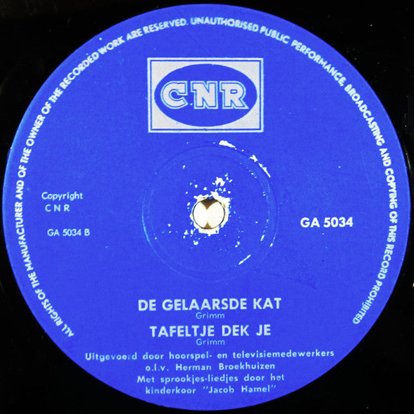 Various : Sprookjes Van De Efteling, Deel 2 (LP, Mono)