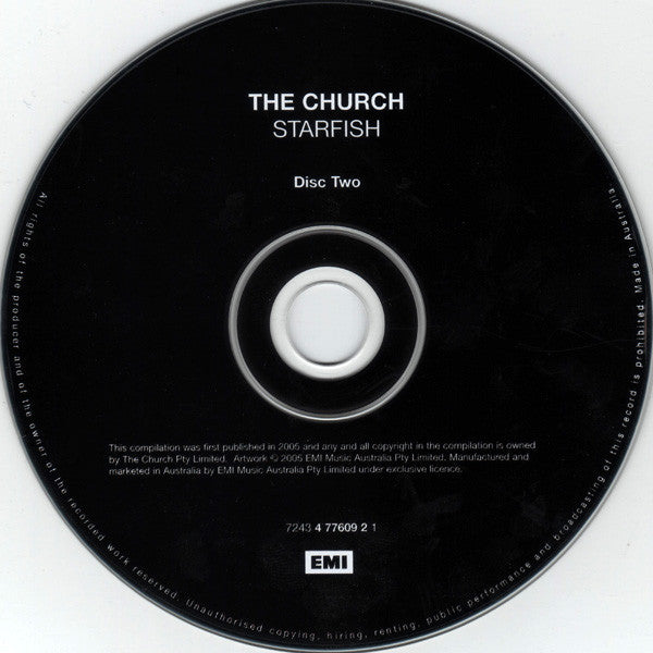 The Church : Starfish (CD, Album, RE, RM + CD, Comp, RM)
