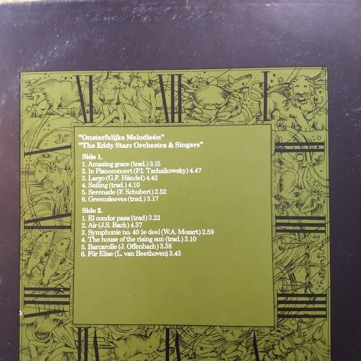 The Eddy Starr Orchestra & Singers : Onsterfelijke Melodieen Ritme van de Tijd (LP, Gat)