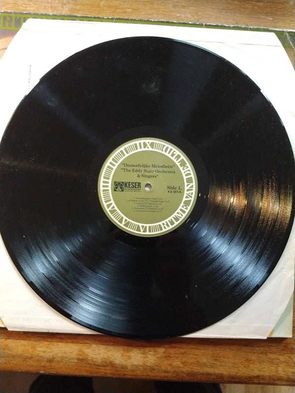 The Eddy Starr Orchestra & Singers : Onsterfelijke Melodieen Ritme van de Tijd (LP, Gat)