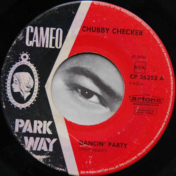 Chubby Checker : Dancin' Party (7", Single)