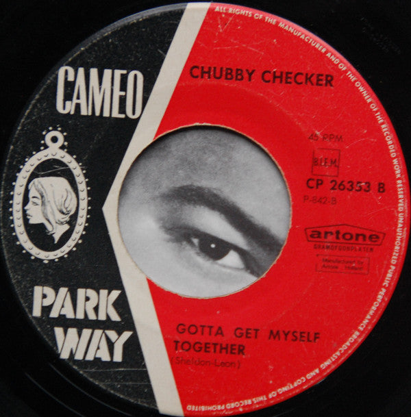 Chubby Checker : Dancin' Party (7", Single)