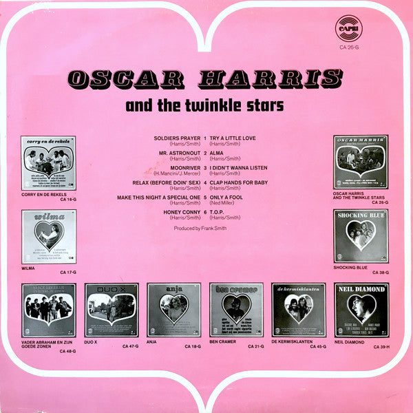Oscar Harris And The Twinkle Stars : Oscar Harris And The Twinkle Stars (LP, Comp)