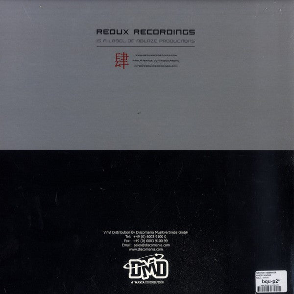 Torsten Fassbender Feat. Julie-Anne Melfi : Nobody Knows (12")