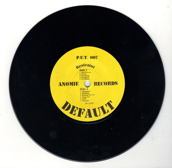 Default (7) : Restraint (7", EP)