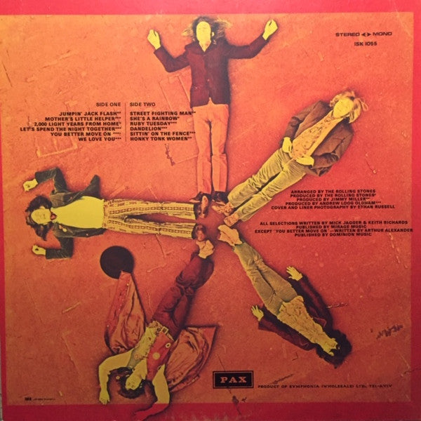 The Rolling Stones : Through The Past, Darkly (Big Hits Vol. 2) (LP, Comp)