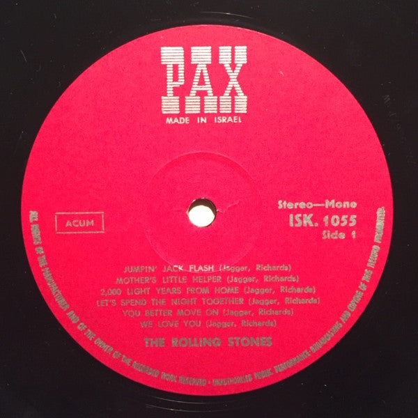 The Rolling Stones : Through The Past, Darkly (Big Hits Vol. 2) (LP, Comp)