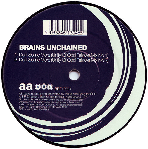 Brains Unchained : Your Love (12")
