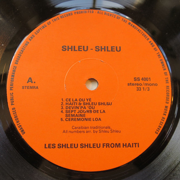 Les Shleu-Shleu : Shleu-Shleu (LP, Comp, Unofficial)