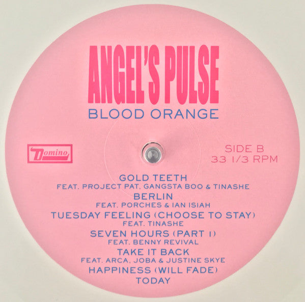 Blood Orange (2) : Angel's Pulse (LP, Dlx, Mixtape, Whi)