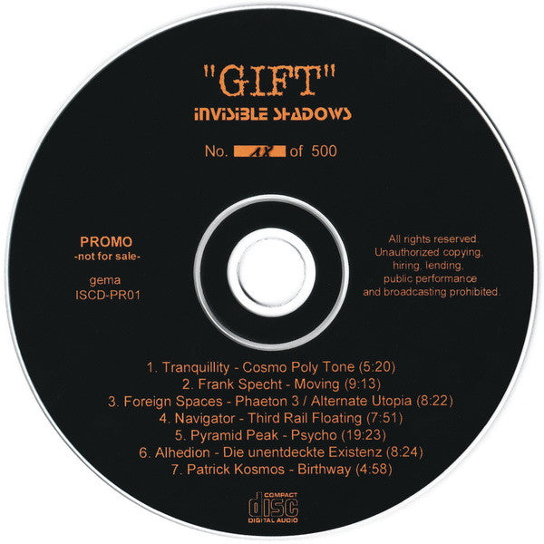 Various : Gift (CD, Comp, Ltd, Num, Promo)