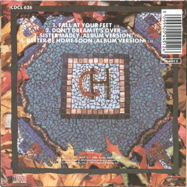 Crowded House : Fall At Your Feet (CD, Maxi)