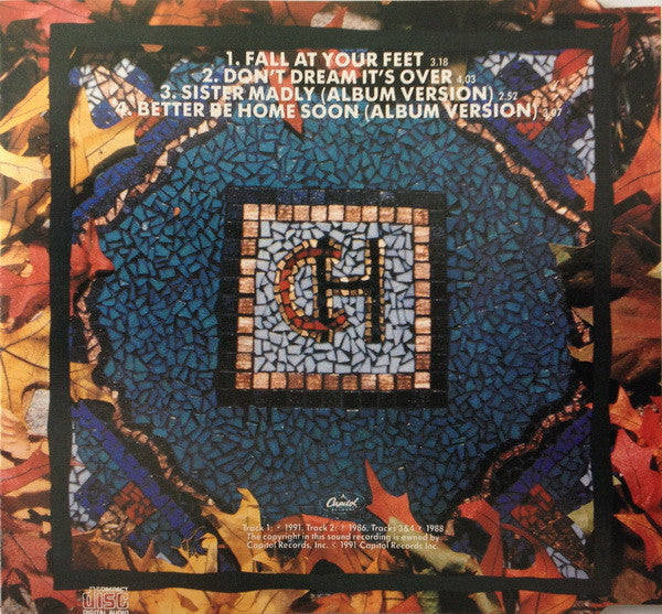 Crowded House : Fall At Your Feet (CD, Maxi)