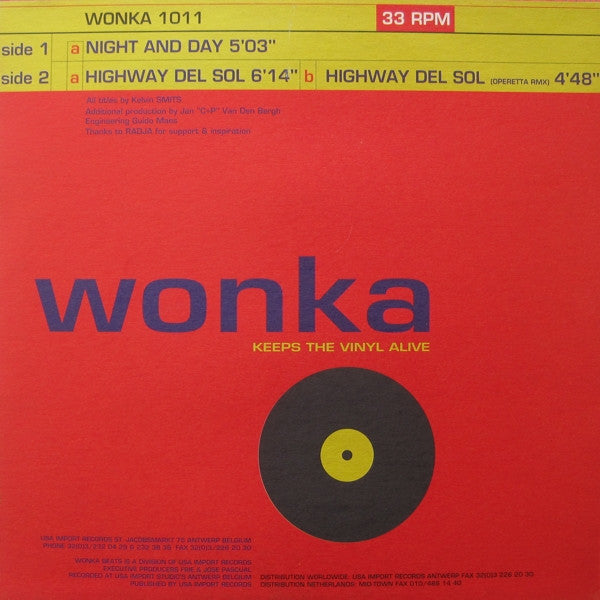 Kelvin : Night And Day (12")