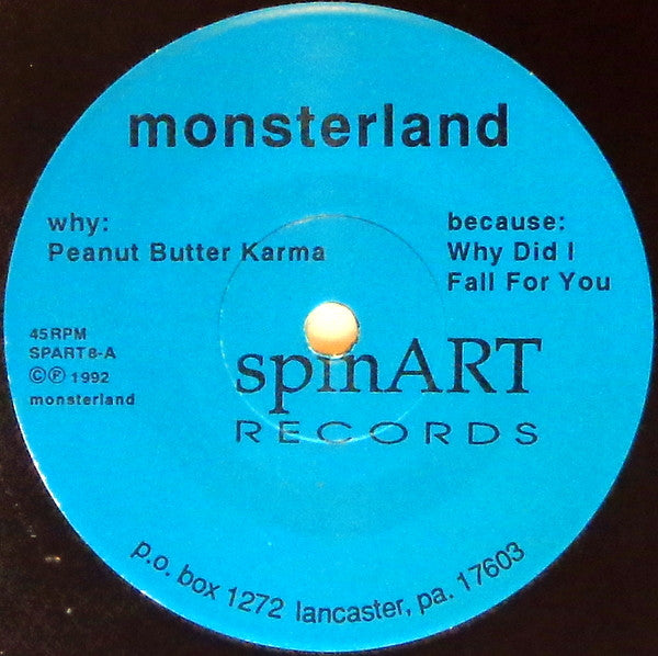 Monsterland : Peanut Butter Karma (7")