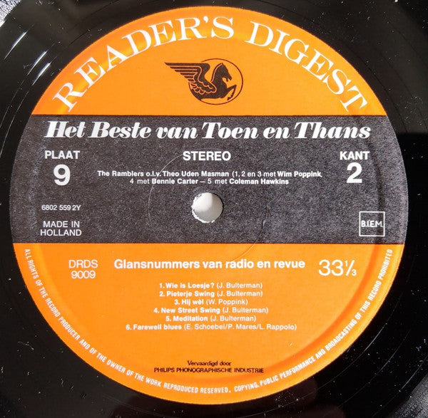 Various : Glansnummers Van Radio En Revue (LP, Comp)