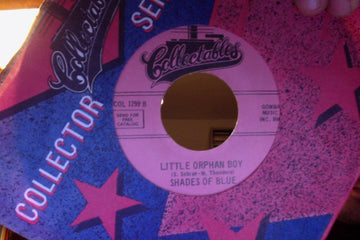 Shades Of Blue (3) : Oh How Happy / Little Orphan Boy (7", Single, RE)