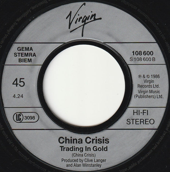 China Crisis : Arizona Sky (7", Single)