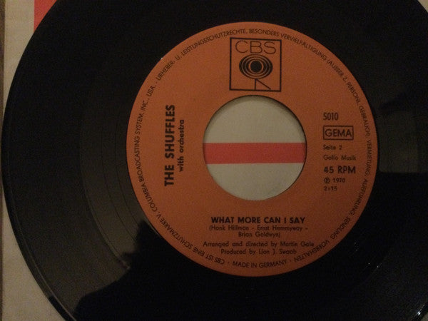 The Shuffles : Without You (7", Single, Promo)