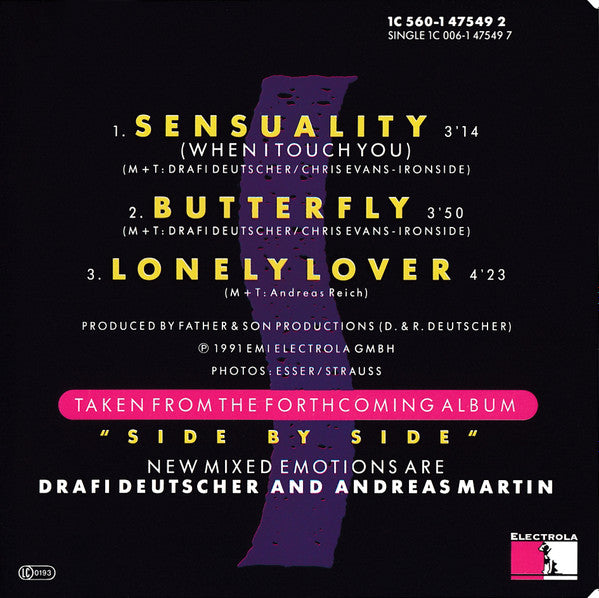 New Mixed Emotions : Sensuality (CD, Maxi)