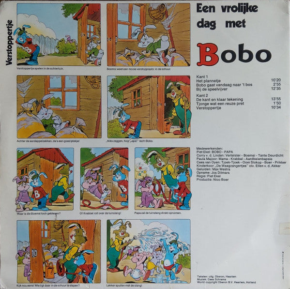 Bobo (39) : Een Vrolijke Dag Met Bobo (LP, Album, Gat)
