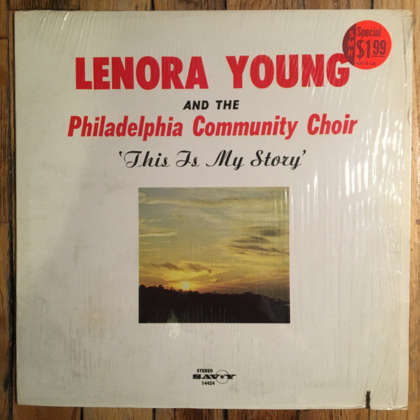Lenora Young and the Philadelphia Community Choir : This Is My Story (LP, Album)