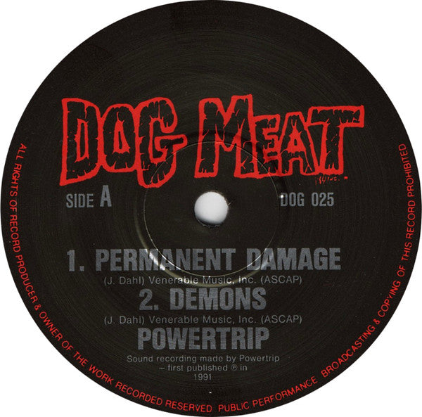 Powertrip : Live Demons (7")