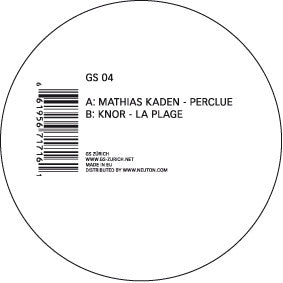 Mathias Kaden / Knor : Perclue / La Plage (12")