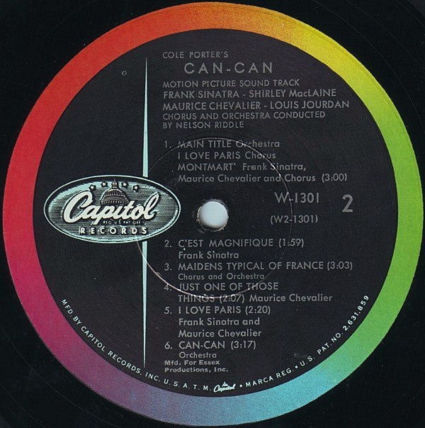 Various : Cole Porter's Can-Can (Original Soundtrack Album) (LP, Album, Mono, Scr)