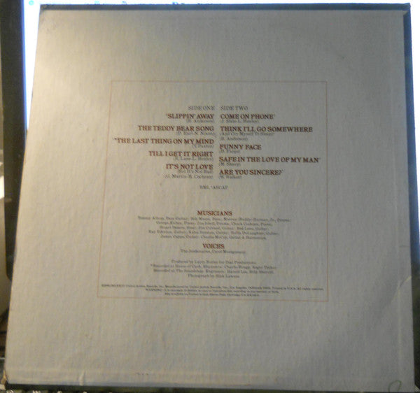 Jean Shepard : Slippin' Away (LP, Album, Ter)